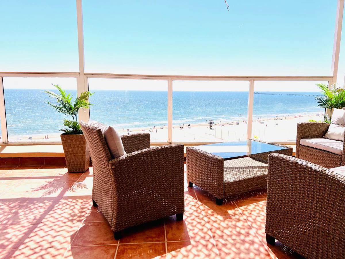 Lux Penthouse Mediterranean Views Beach Front Sagunto Kültér fotó